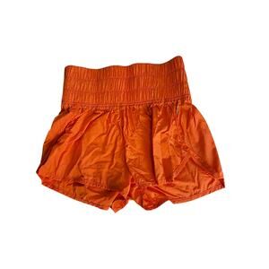 FP Movement Orange Running Shorts Size XS Extra Small Woman Shorts
